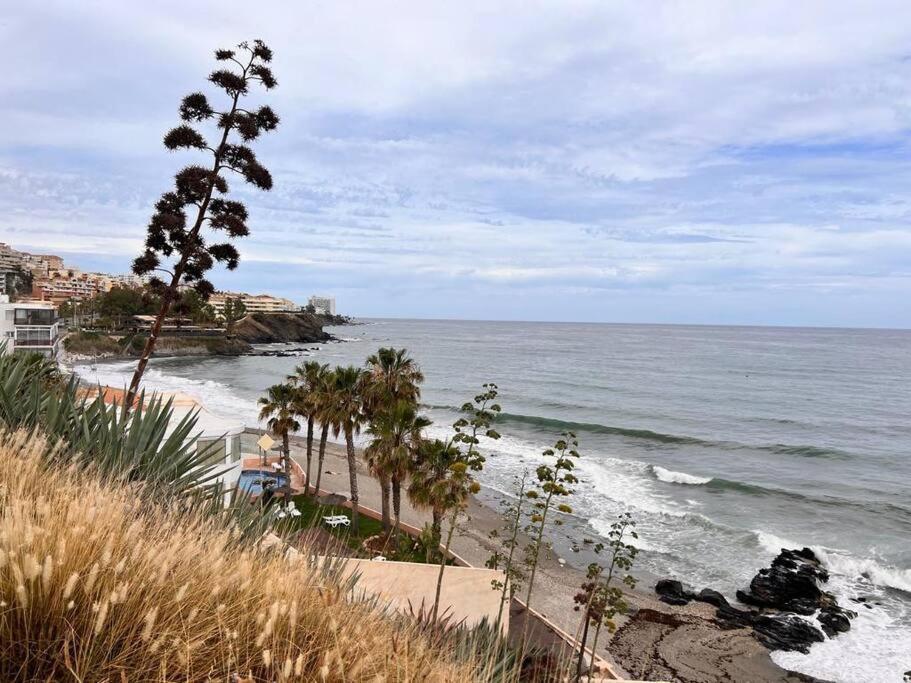 Benalmadena Costa Malaga Apartamento Muy Acogedor Con Vistas Al Mar Terraza Gigante Para Verano E Invierno Parking エクステリア 写真